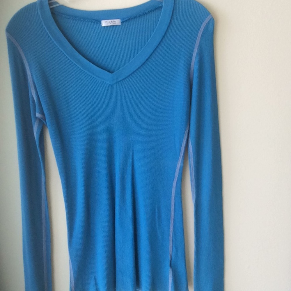 Fickle blue shirt size medium/ small.